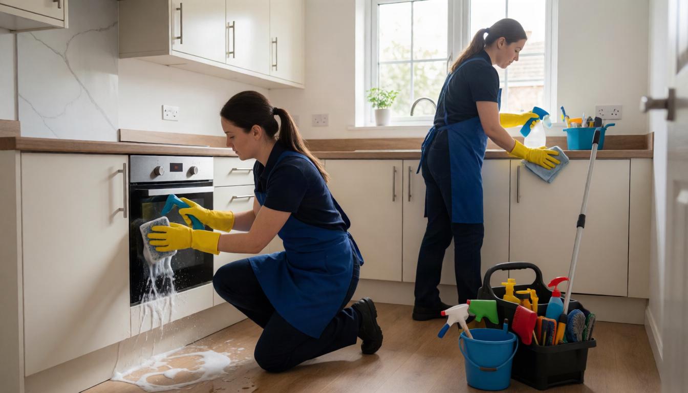 Cleaning for tenants moving out